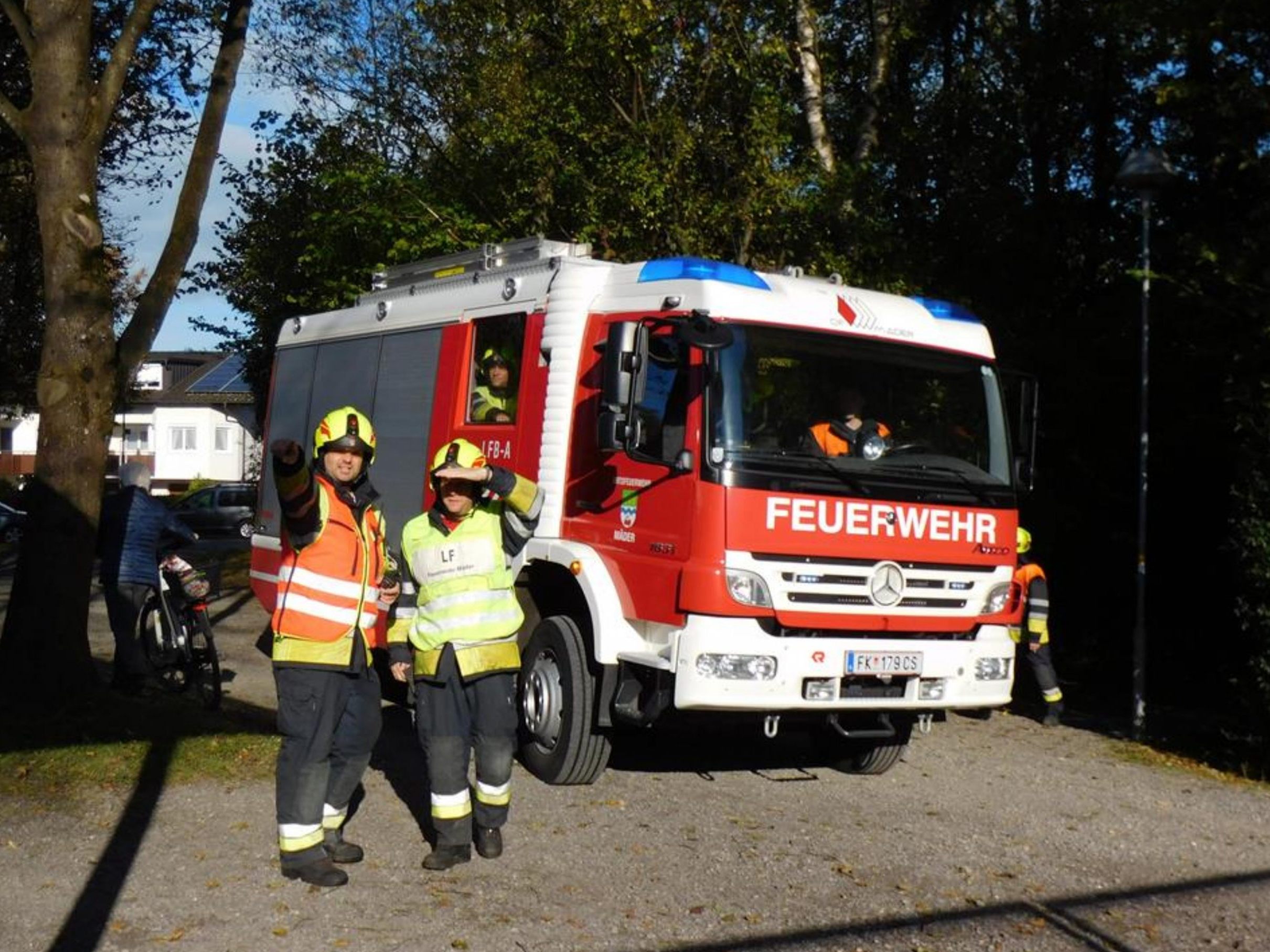 Die Feuerwehr Mäder lädt am kommenden Samstag zur Herbstabschlussübung bei Betreubares Wohnen ein. Die Feuerwehr Mäder lädt am kommenden Samstag zur Herbstabschlussübung bei Betreubares Wohnen ein.