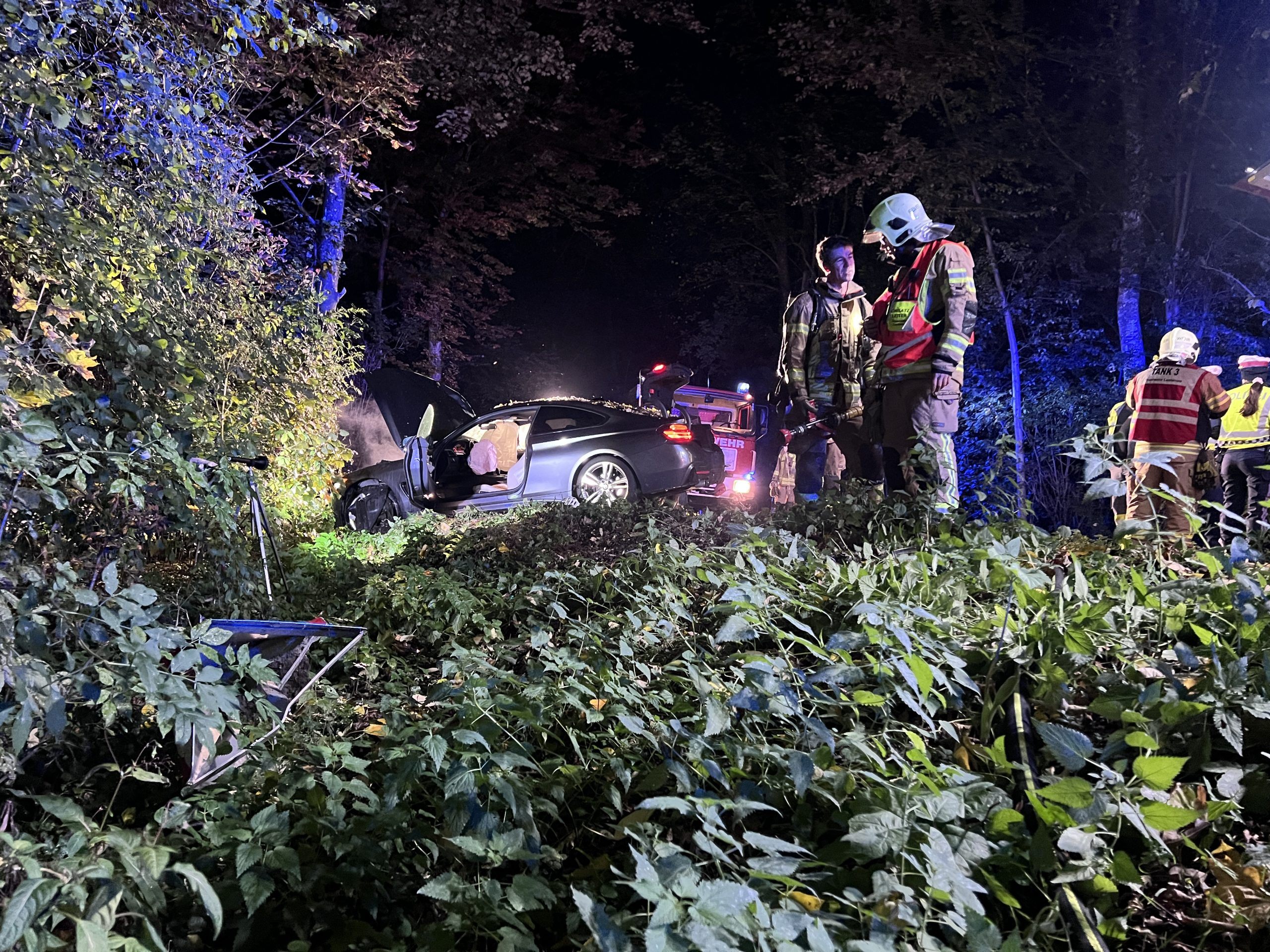 Schwerer Unfall in Lustenau. Schwerer Unfall in Lustenau.