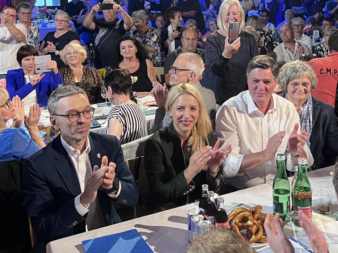 Herbert Kickl war am Freitagabend in Bregenz