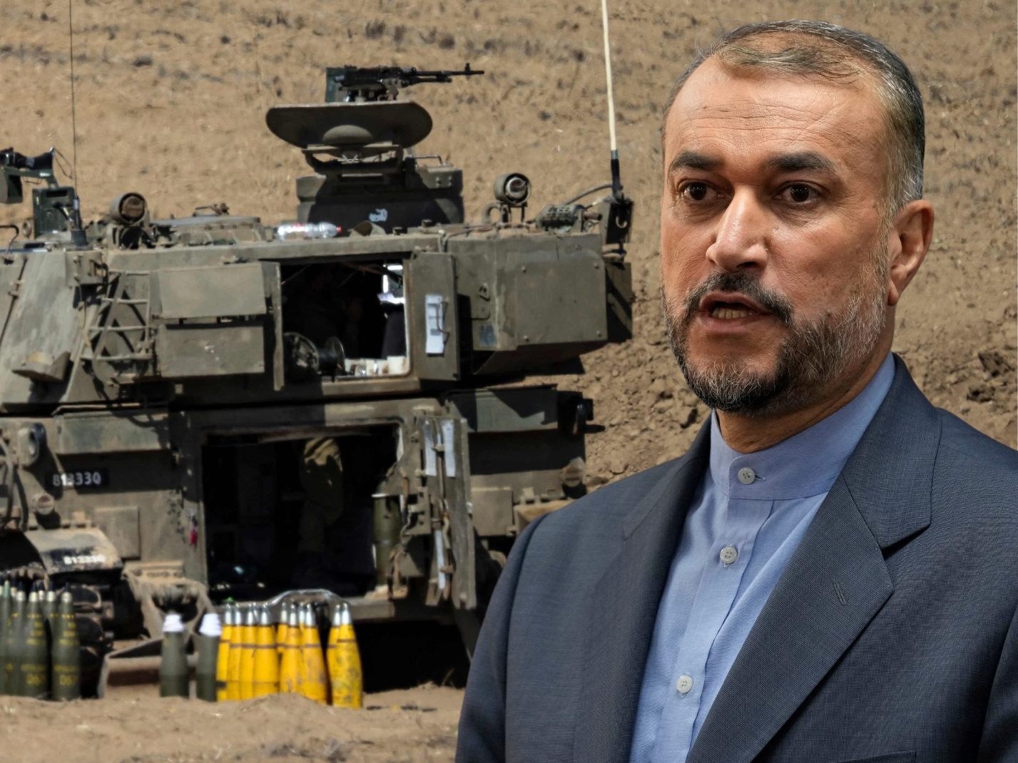 Irans Außenminister Hussein Amirabdollahian hat Israel eindringlich vor einem Einmarsch in den Gazastreifen gewarnt.