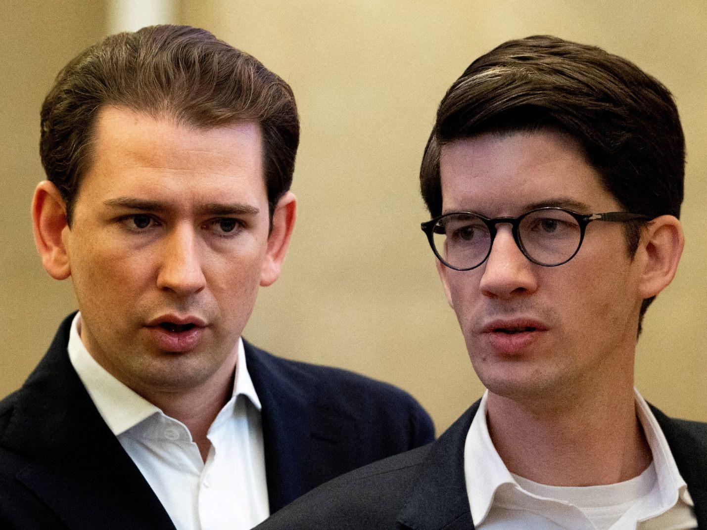 Sbastian Kurz und Bernhard Bonelli. Sbastian Kurz und Bernhard Bonelli.
