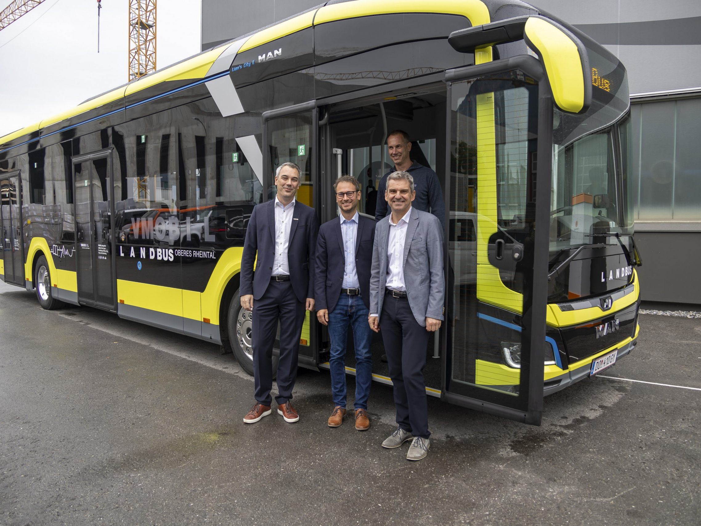 Neue E-Busse für Vorarlberg