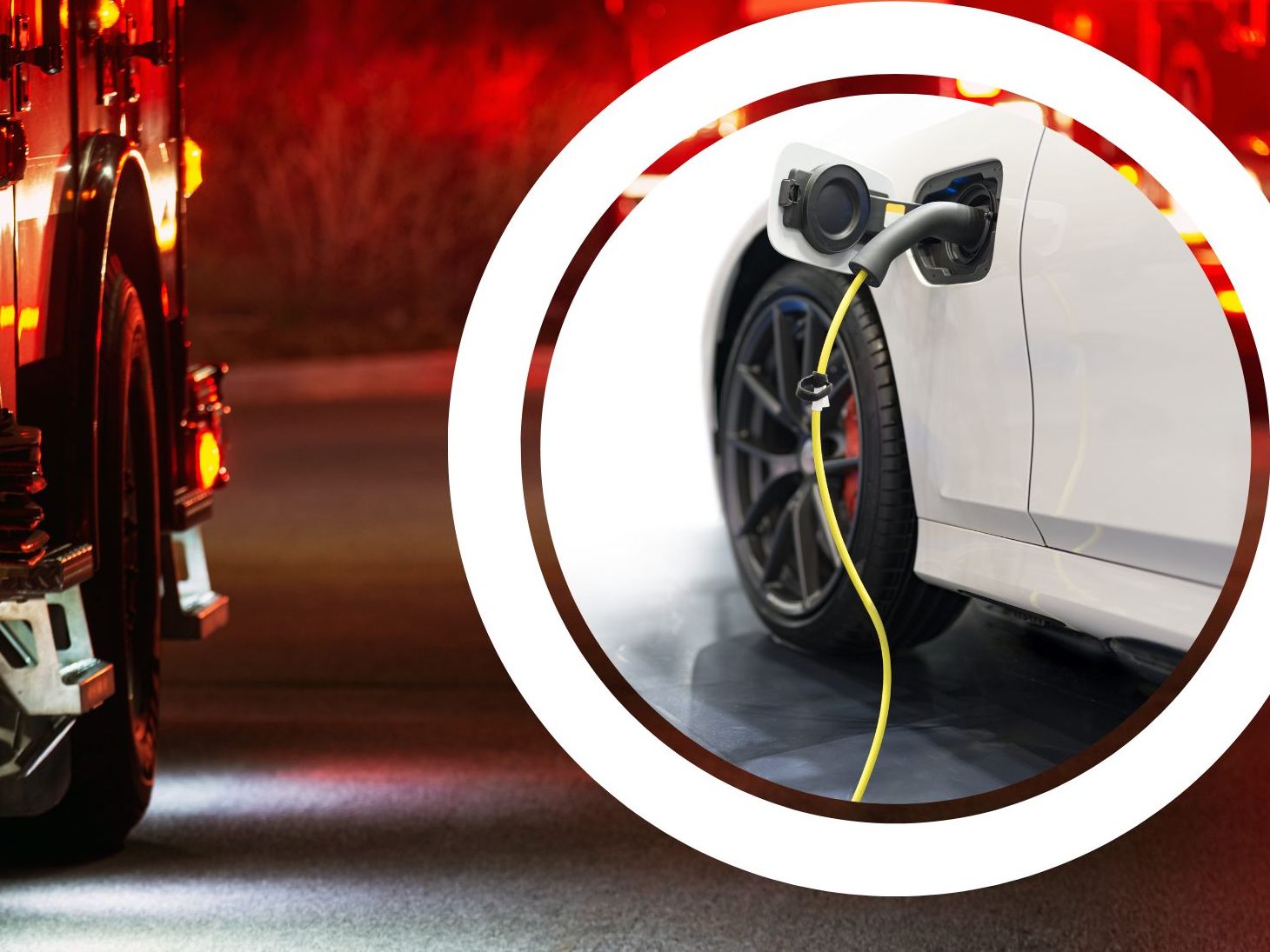 Vandans: E-Auto geriet in Brand.