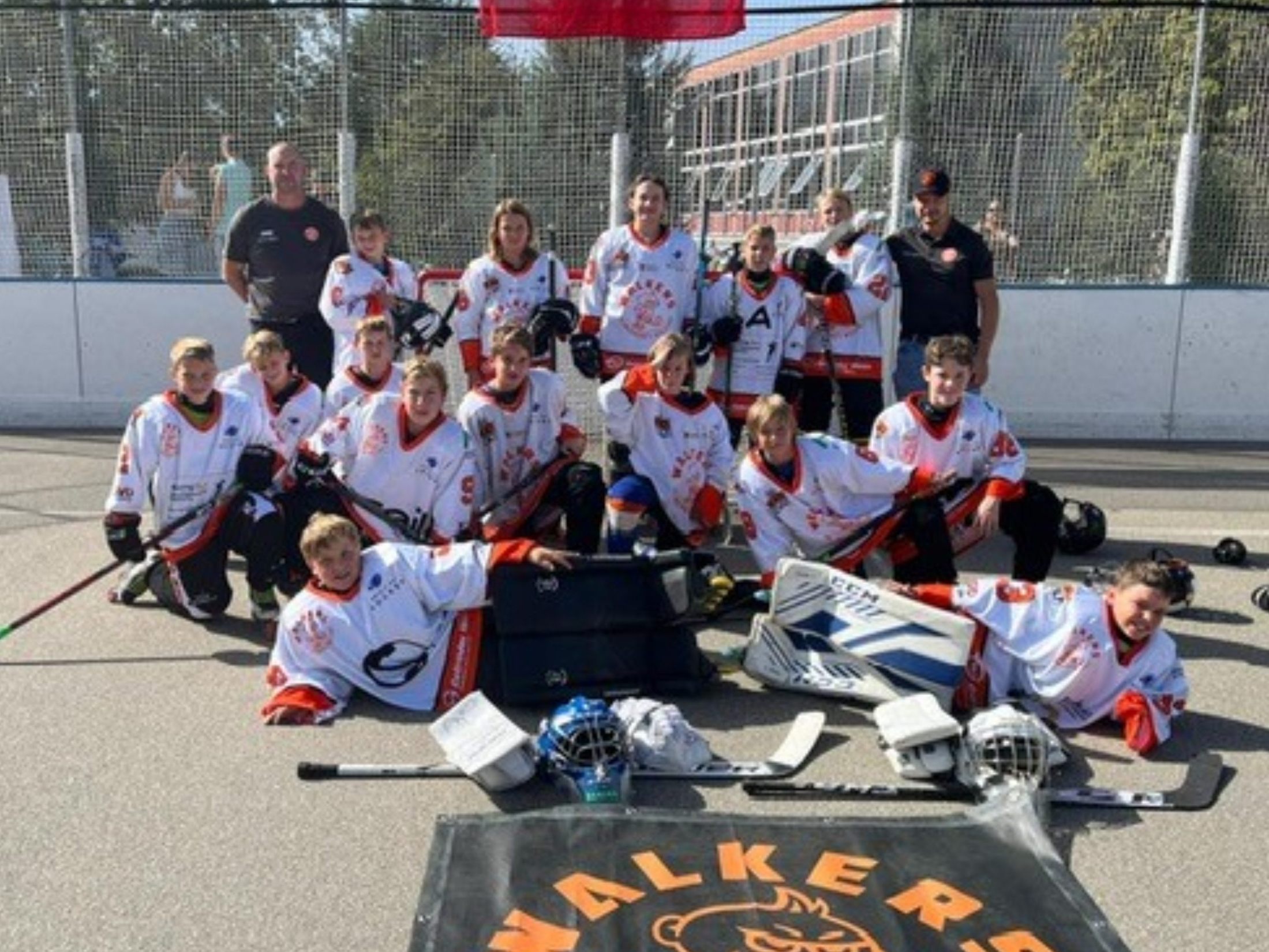 Das U13-Team der Wolfurt Walkers war am vergangenen Wochenende bei den SwissFinals in La Tour im Einsatz.