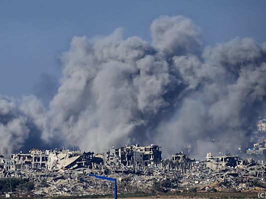Rauchwolken über dem Gazastreifen