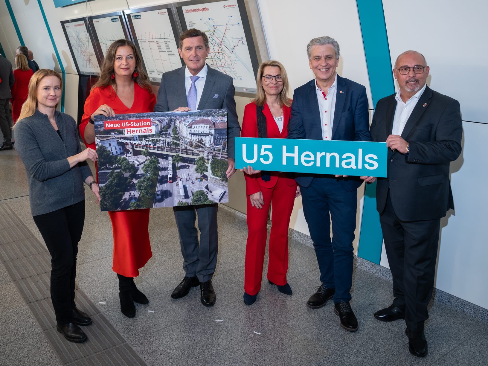 Die U5 soll spätestens ab 2035 bis Hernals fahren. Die U5 soll spätestens ab 2035 bis Hernals fahren.