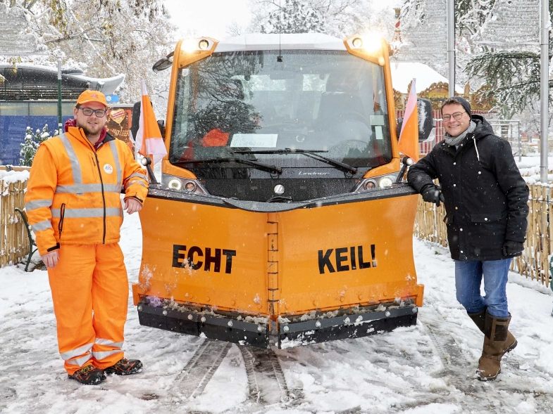 Der Winter in Wien kann kommen.