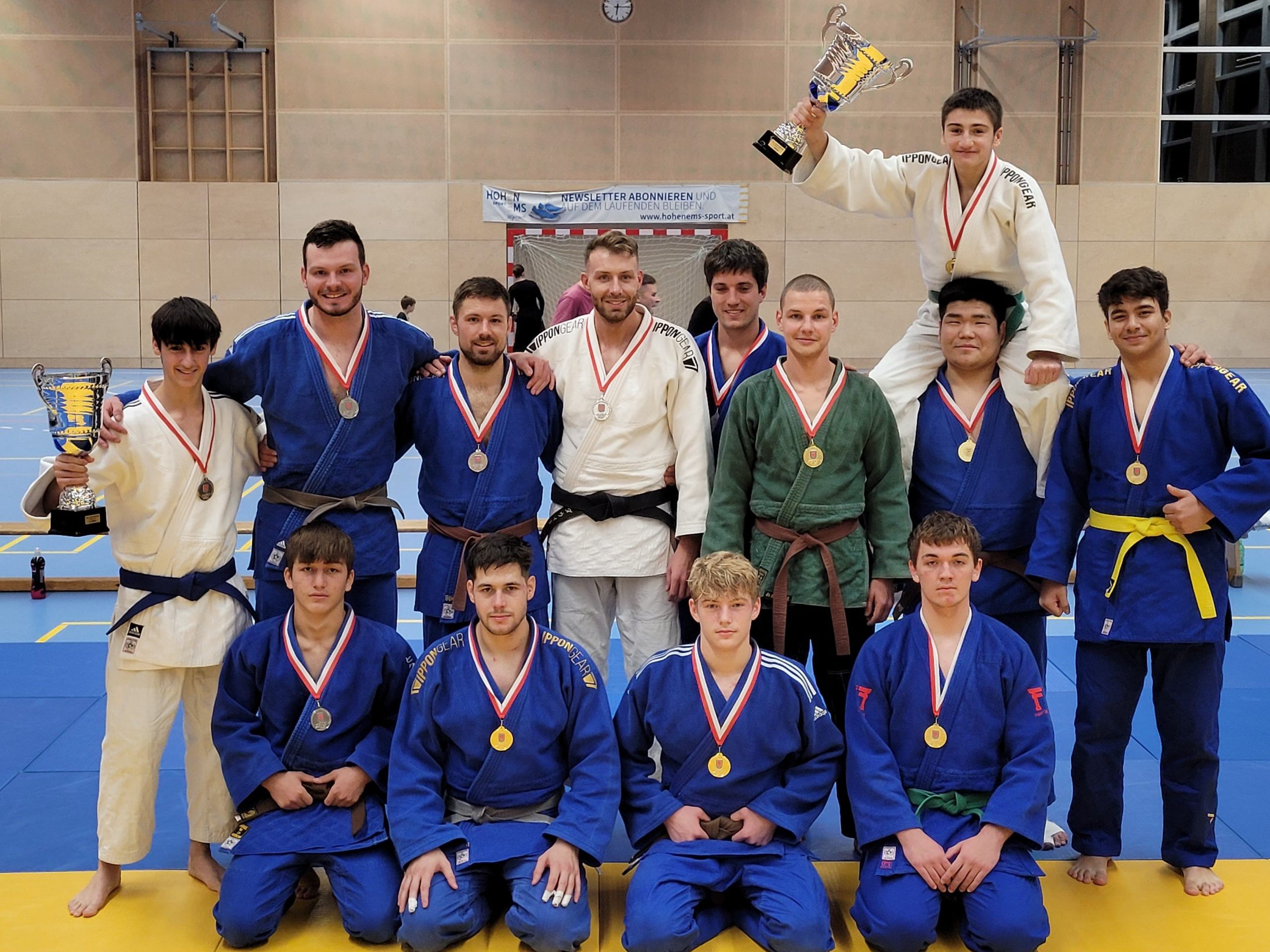 Die siegreichen Judokas aus Dornbirn zeigten bei der Landesmeisterschaft starke Leistungen. Die siegreichen Judokas aus Dornbirn zeigten bei der Landesmeisterschaft starke Leistungen.
