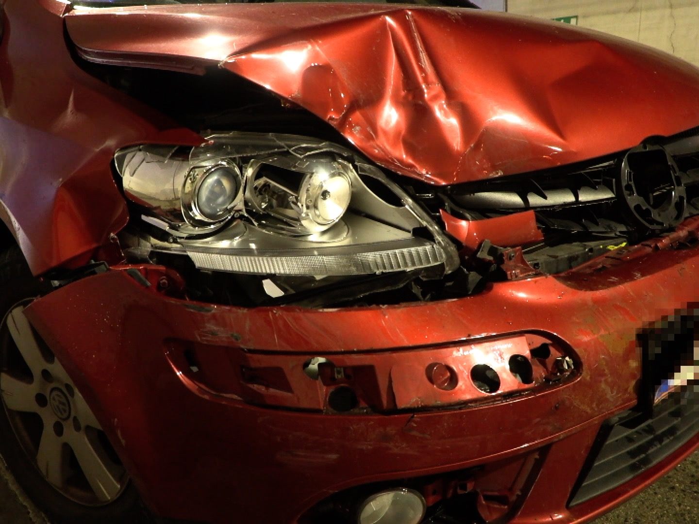 Unfall im Citytunnel.