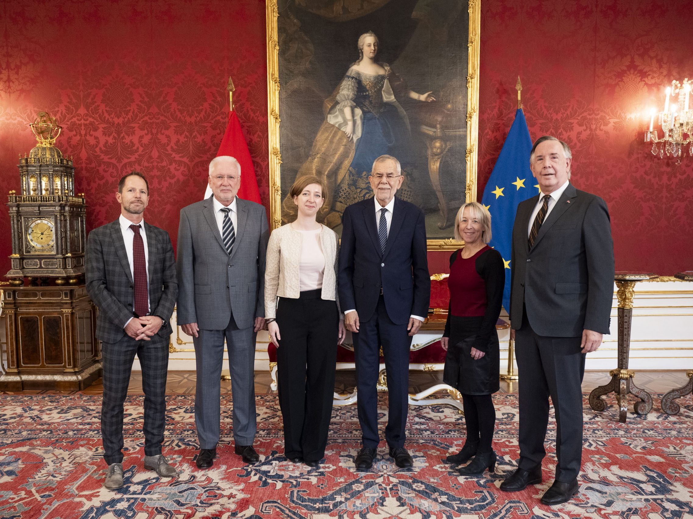 Angelobung von DSN-Kontrollkommissionsmitgliedern fand am Dienstag statt.