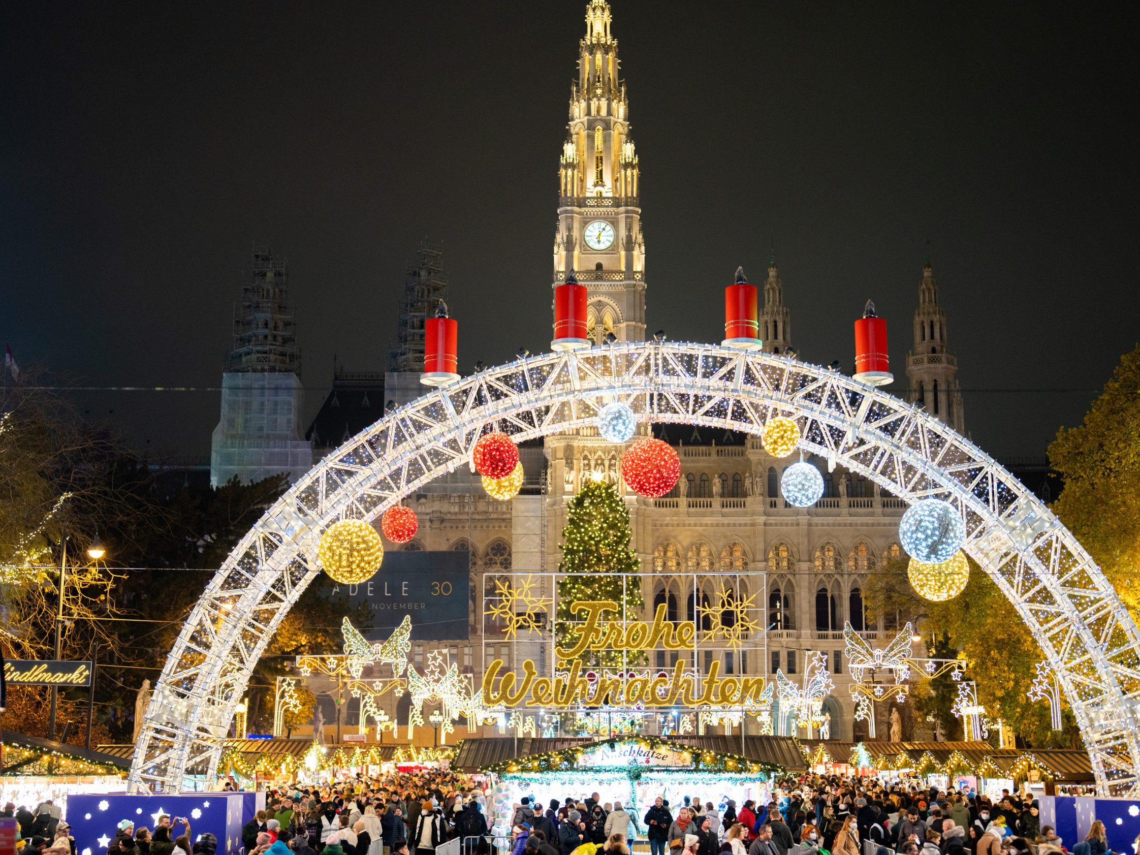 Zwei Wiener Christkindlmärkte sind heuer ÖkoEvents. Zwei Wiener Christkindlmärkte sind heuer ÖkoEvents.