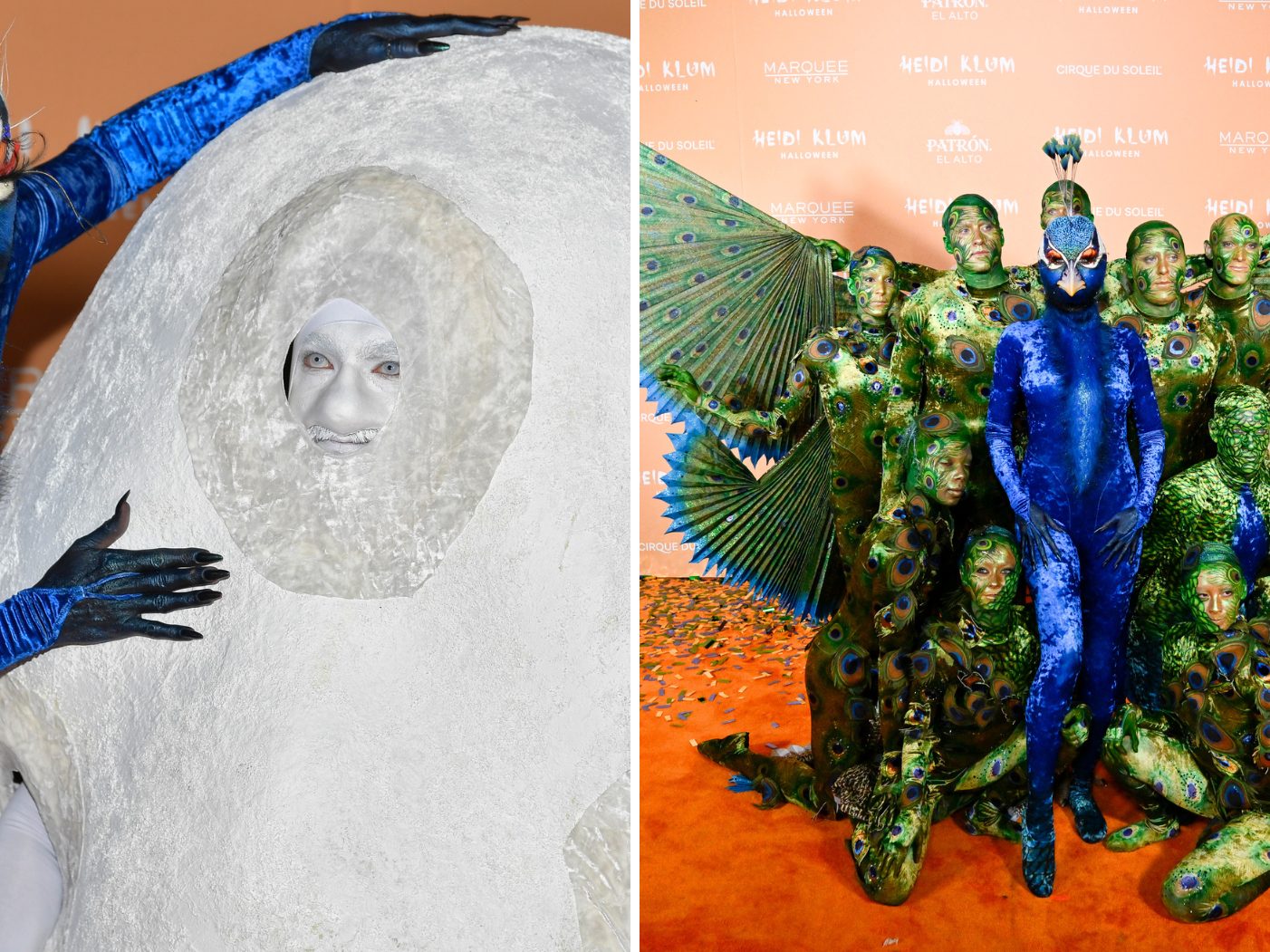 Heidi Klums Halloween-Kostüm war auch heuer wieder spektakulär. Heidi Klums Halloween-Kostüm war auch heuer wieder spektakulär.