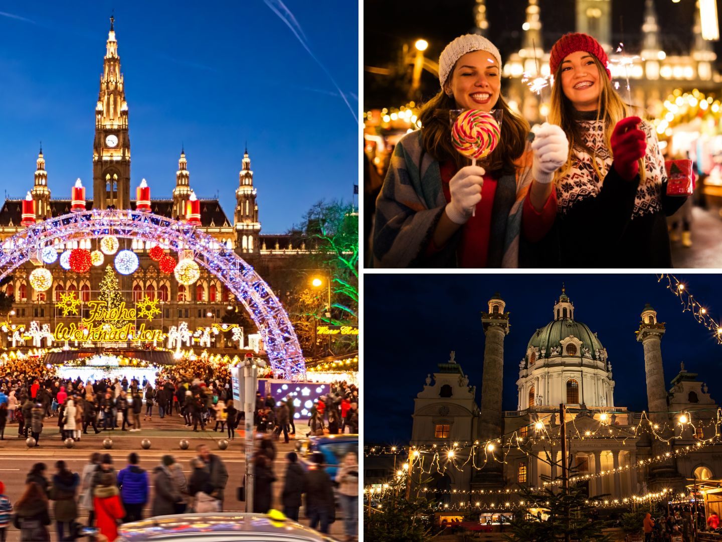 Alle Weihnachtsmärkte in Wien 2023 auf einen Blick.