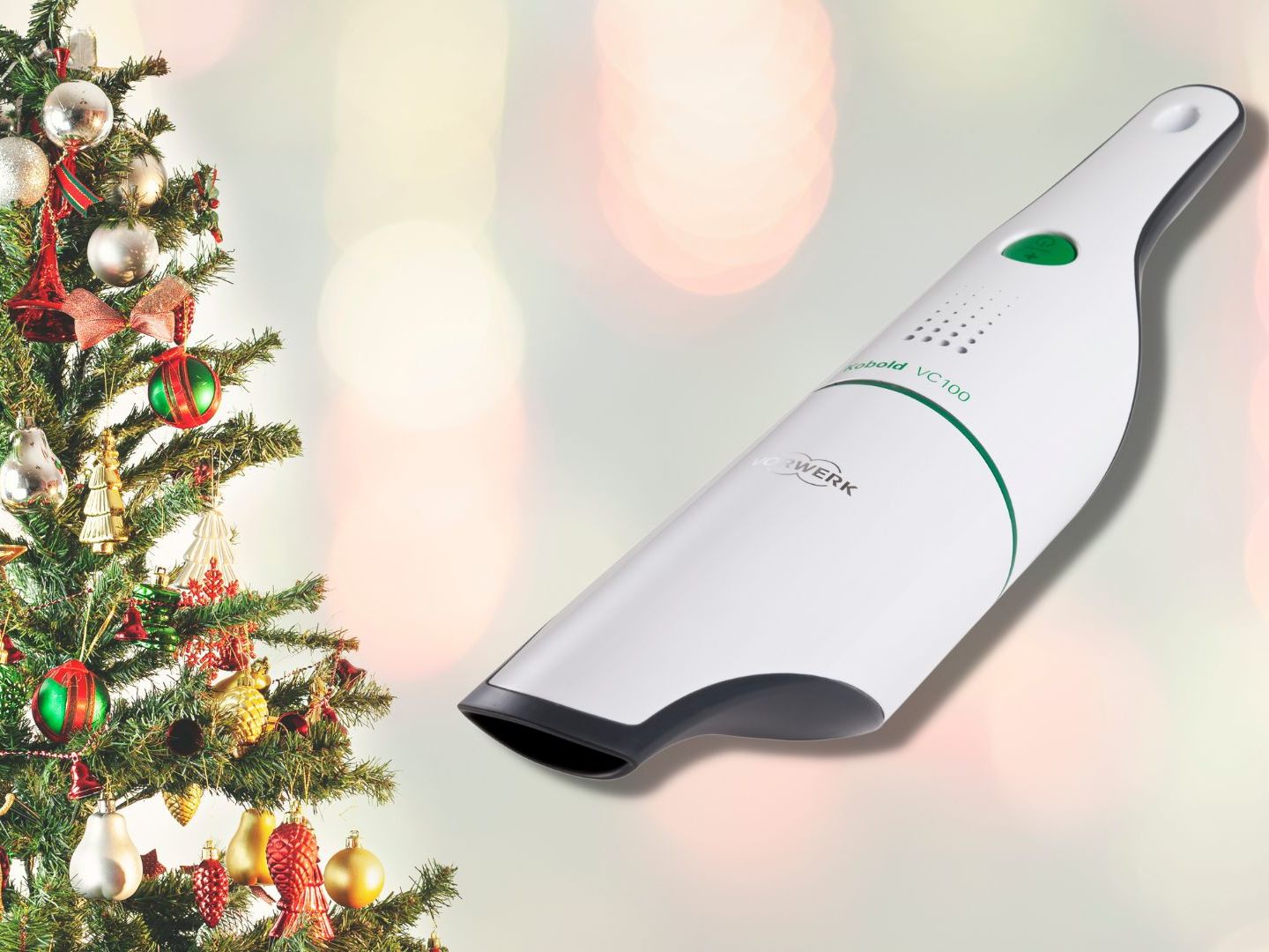 Praktisches Helferlein im Weihnachtschaos - Kobold VC100 Akkusauger zu gewinnen.