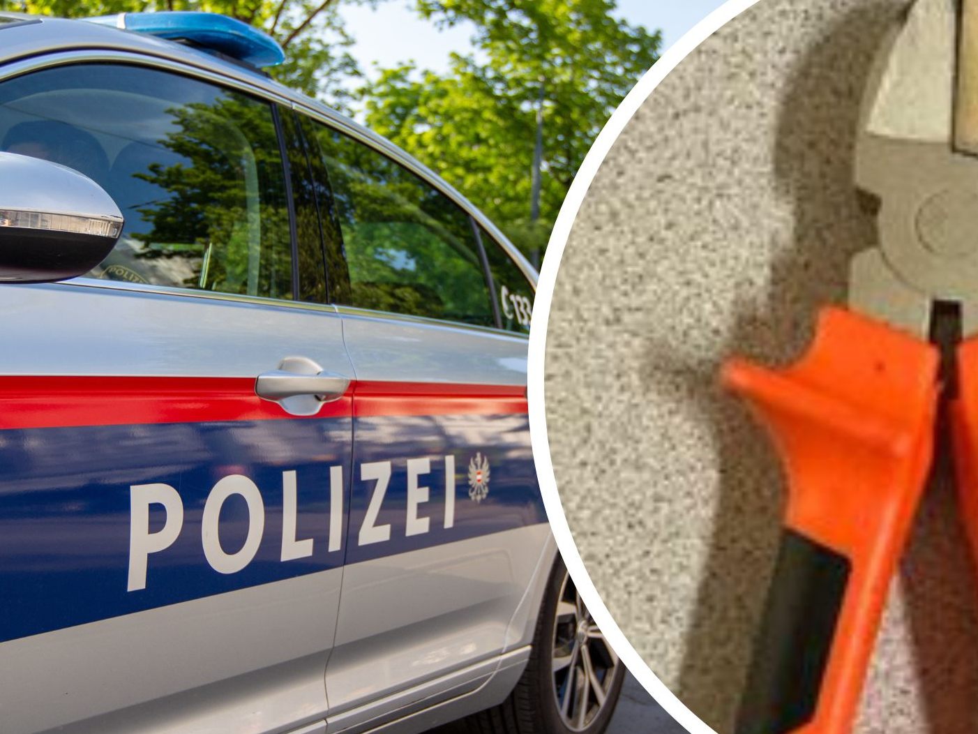 Die Wiener Polizei fasste einen Einbrecher auf frischer Tat. Die Wiener Polizei fasste einen Einbrecher auf frischer Tat.