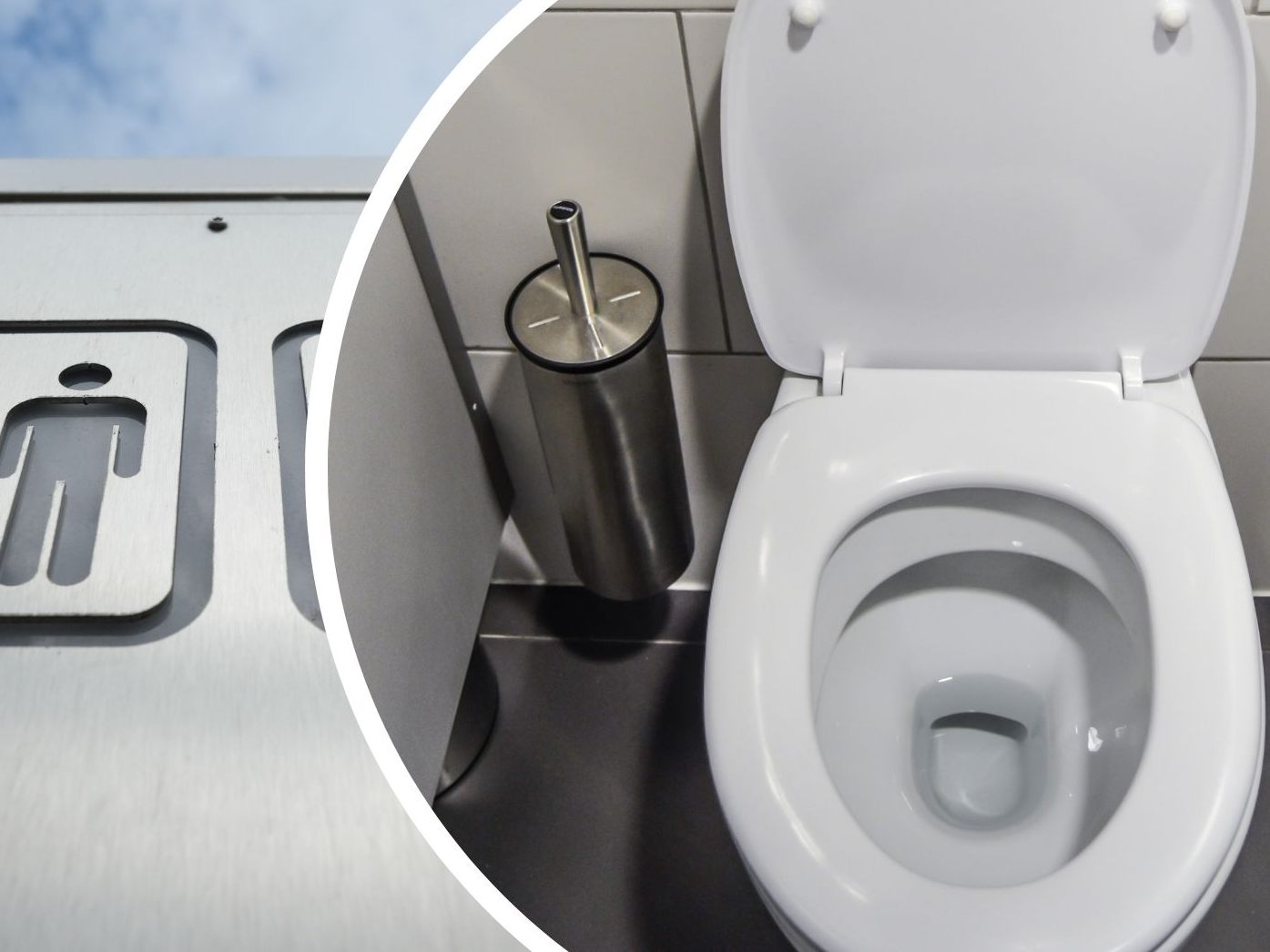 So sauber wie auf diesem Bild sind öffentliche Toiletten häufig nicht. So sauber wie auf diesem Bild sind öffentliche Toiletten häufig nicht.
