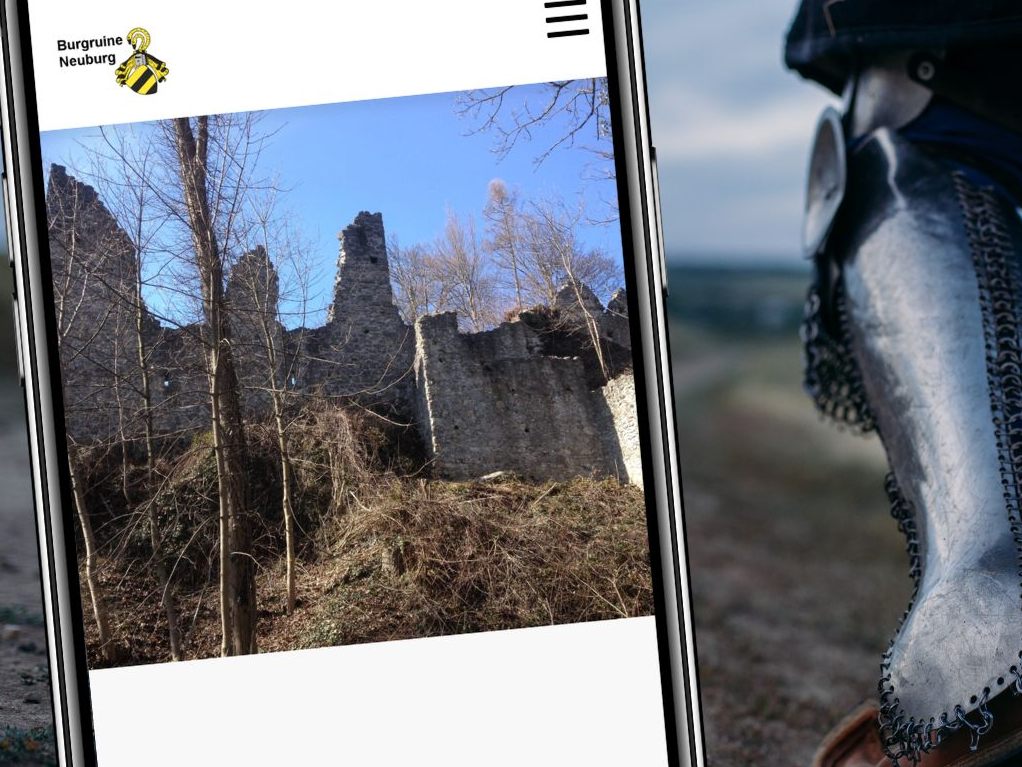 Bei der Burgruine Neuburg kann man auf den Spuren vergangener Zeiten wandern.