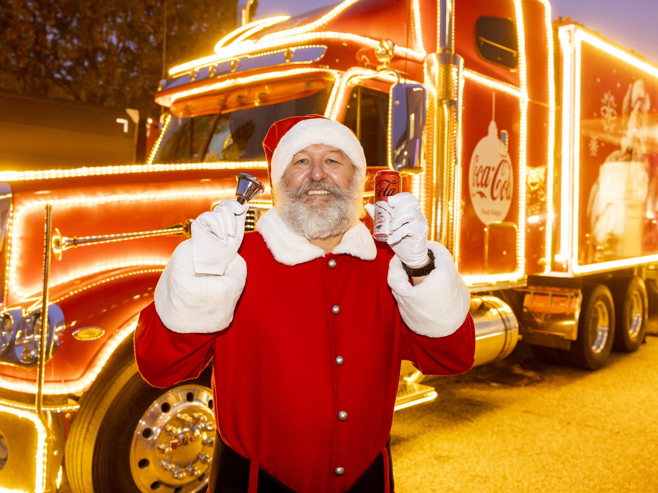 Der Coca-Cola Weihnachtstruck kommt auch heuer wieder nach Wien.