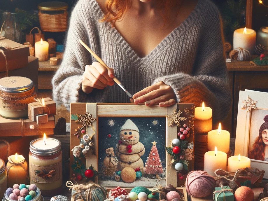 Viele Geschenke für Weihnachten kann man auch einfach selber machen.