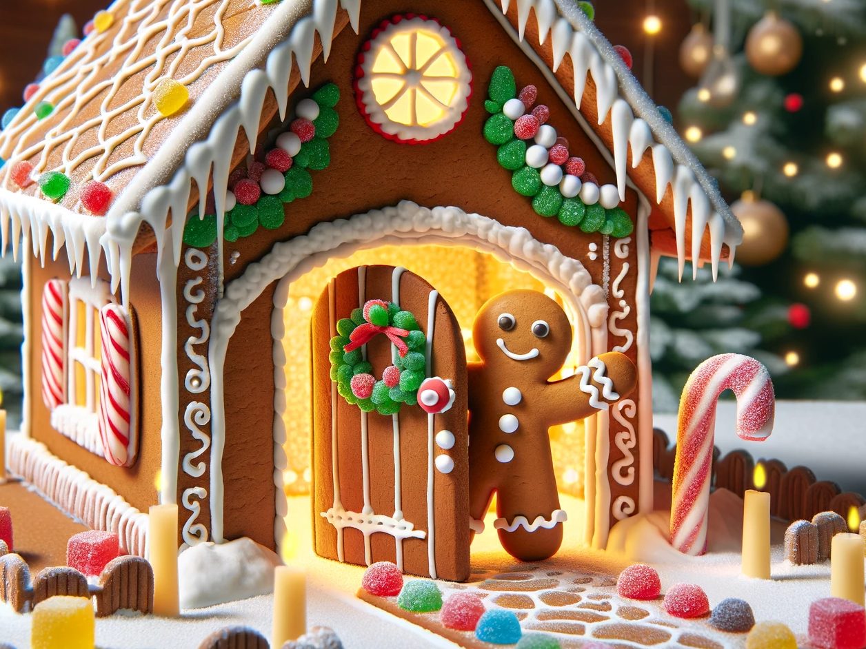 In vielen Ländern werden zu Weihnachten Lebkuchenmännchen gebacken.