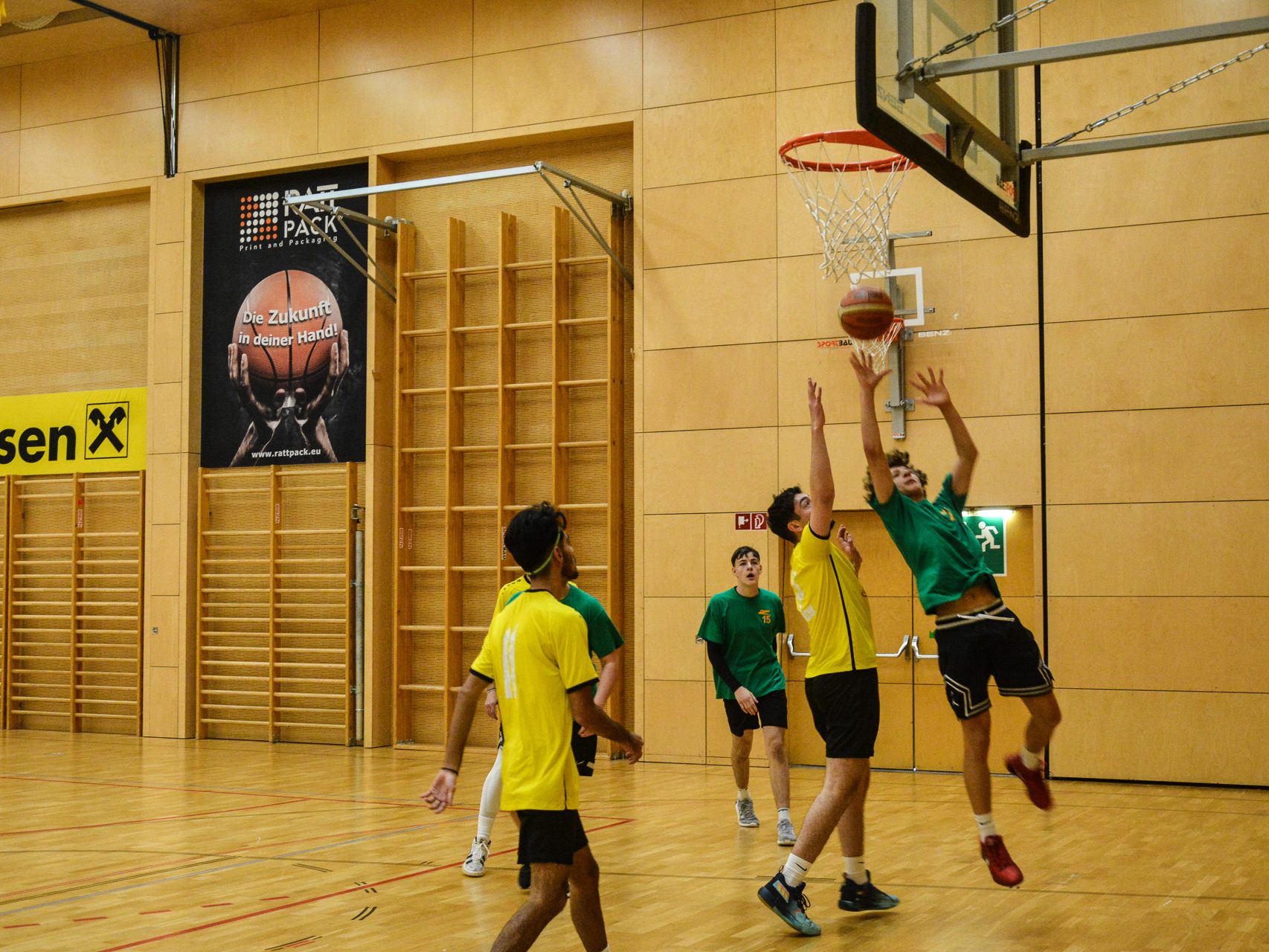Am Freitag fanden die Basketball Schul-Olympics in Dornbirn statt.