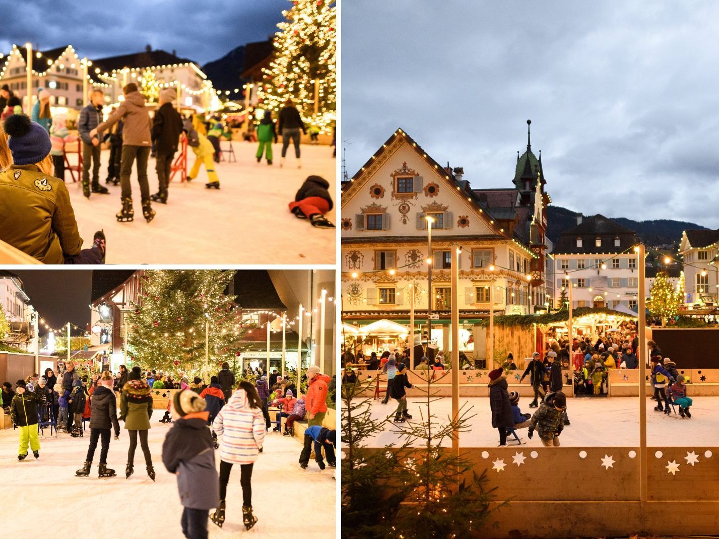 Der Eislaufplatz am Christkindlemarkt ist vorerst Geschichte. Der Eislaufplatz am Christkindlemarkt ist vorerst Geschichte.