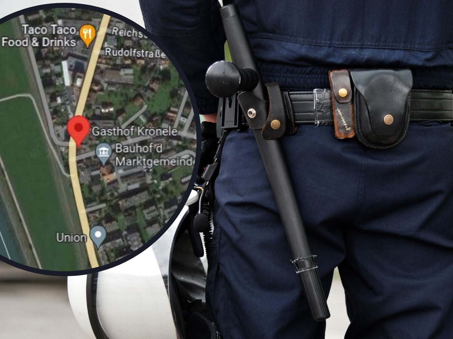 Nach einem Unfall in Lustenau wird nach Zeugen gesucht.