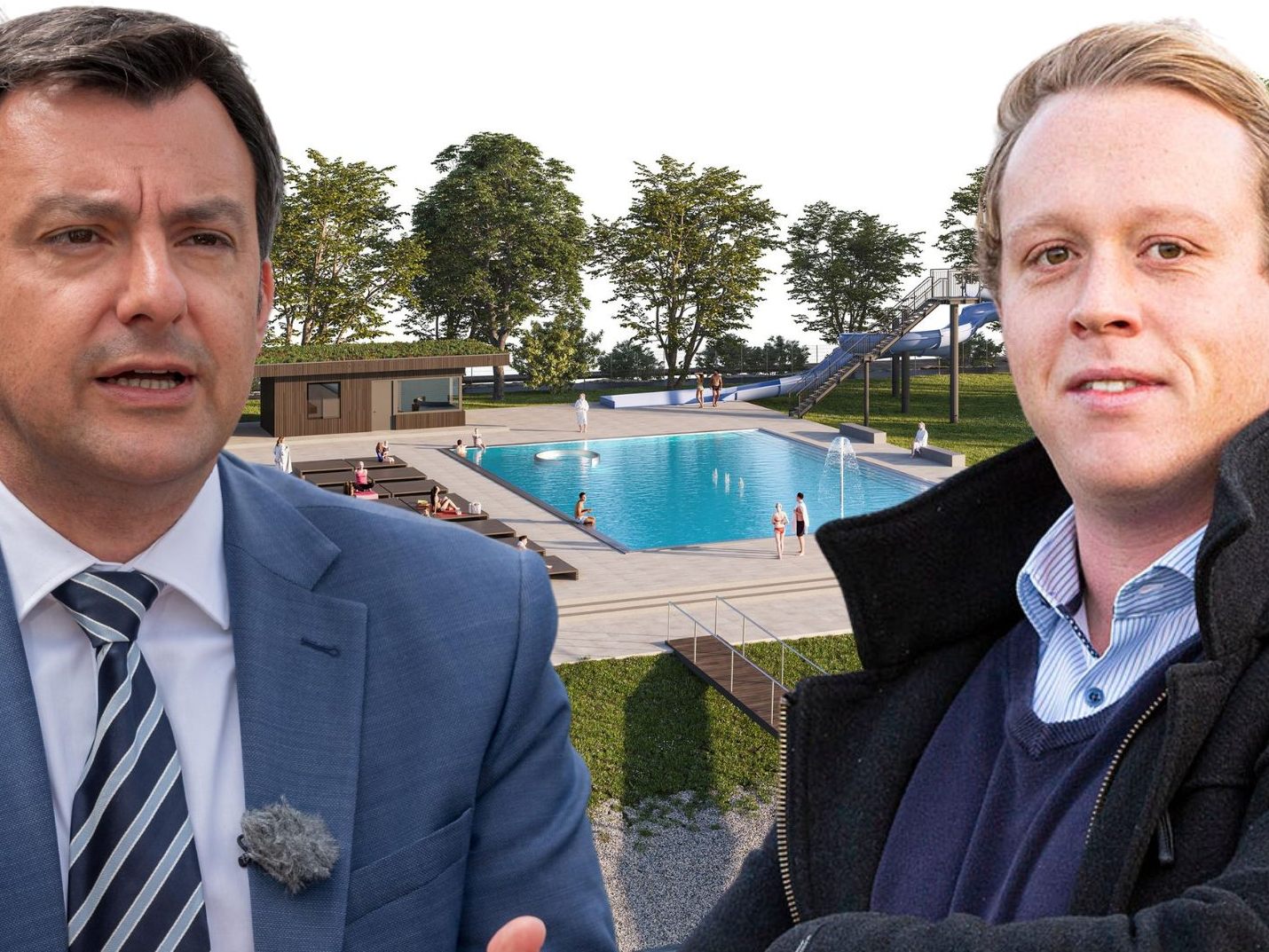 Die ÖVP übt scharfe Kritik am Neubau des Harder Strandbades.