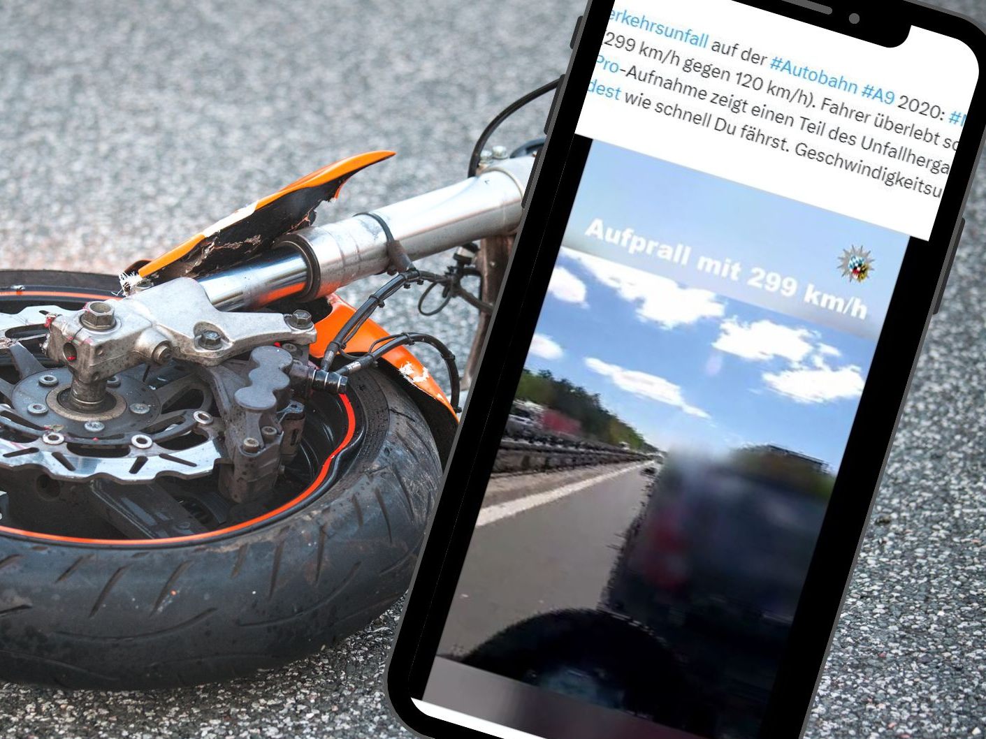 Ein Horror-Crash-Video sorgt in Deutschland für Aufsehen.