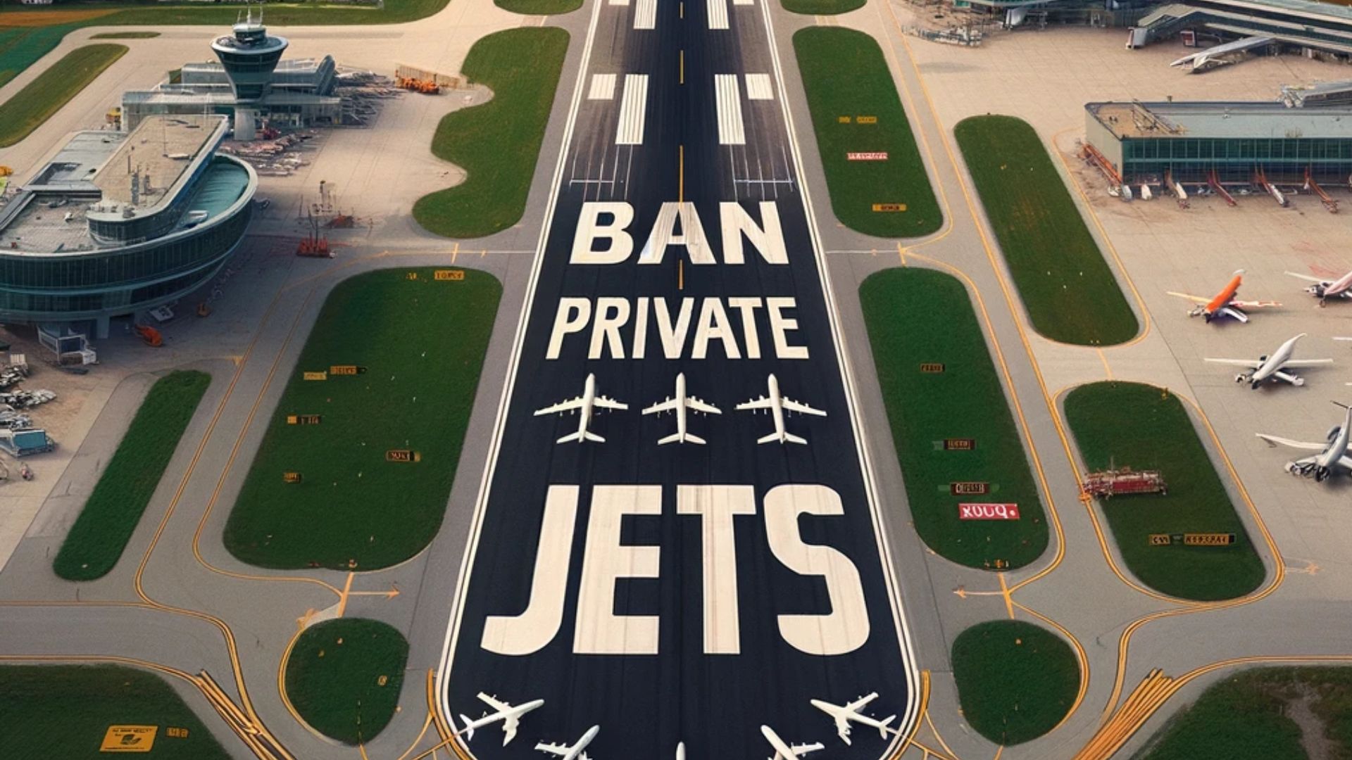 Ban private Jets - Klimaaktivisten Ban private Jets - Klimaaktivisten