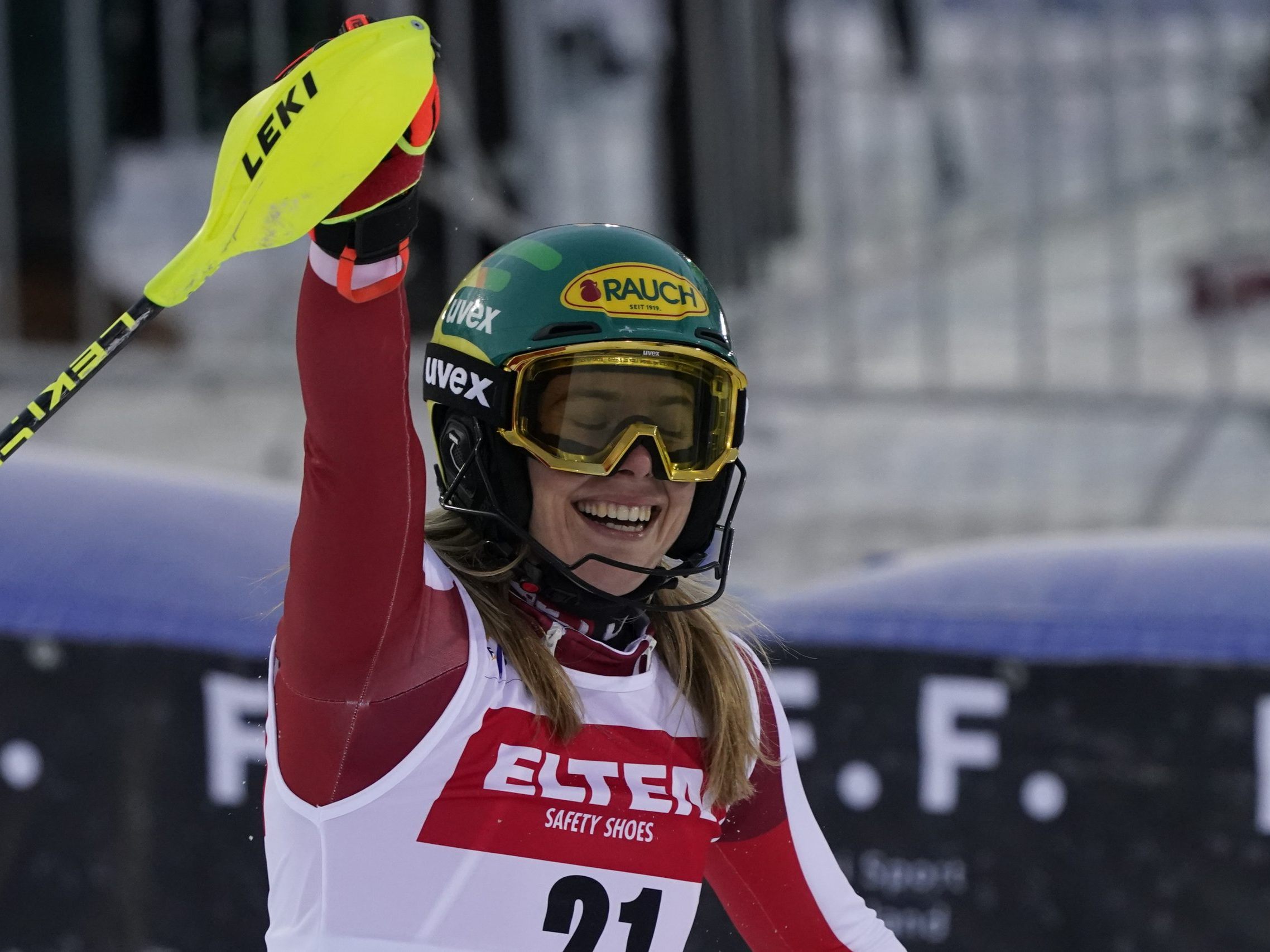 Katharina Liensberger ist zurück auf dem Podest.