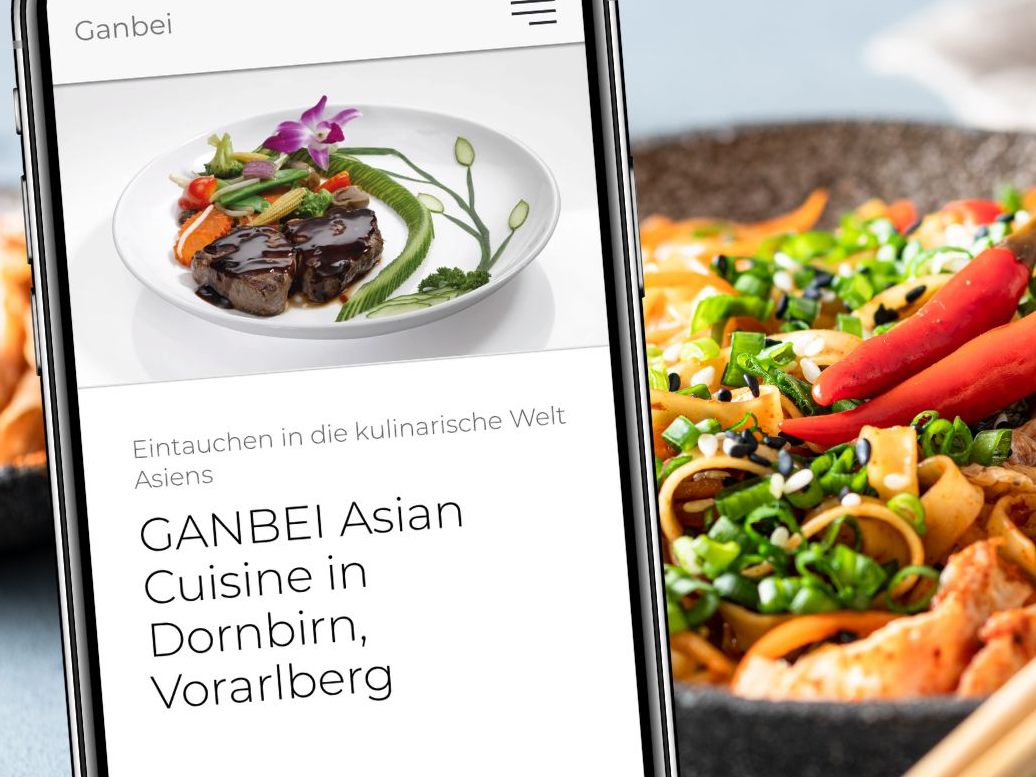 Das Ganbei begeistert mit bekannten asiatischen Klassikern und kreativen Neuschöpfungen. Das Ganbei begeistert mit bekannten asiatischen Klassikern und kreativen Neuschöpfungen.