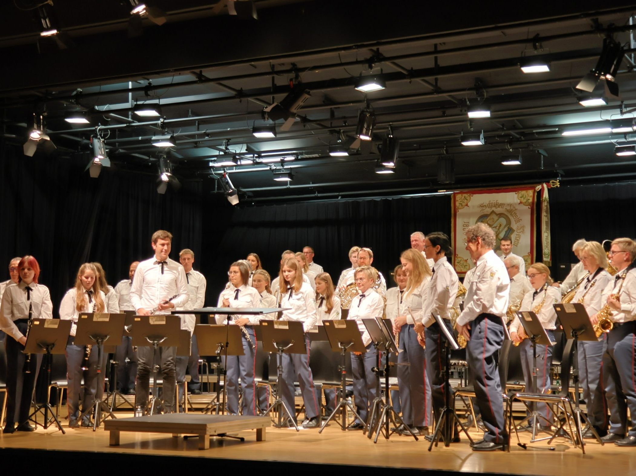 Blasmusik auf hohem Niveau unter der Leitung von Wolfgang Häusle: der SMV Koblach