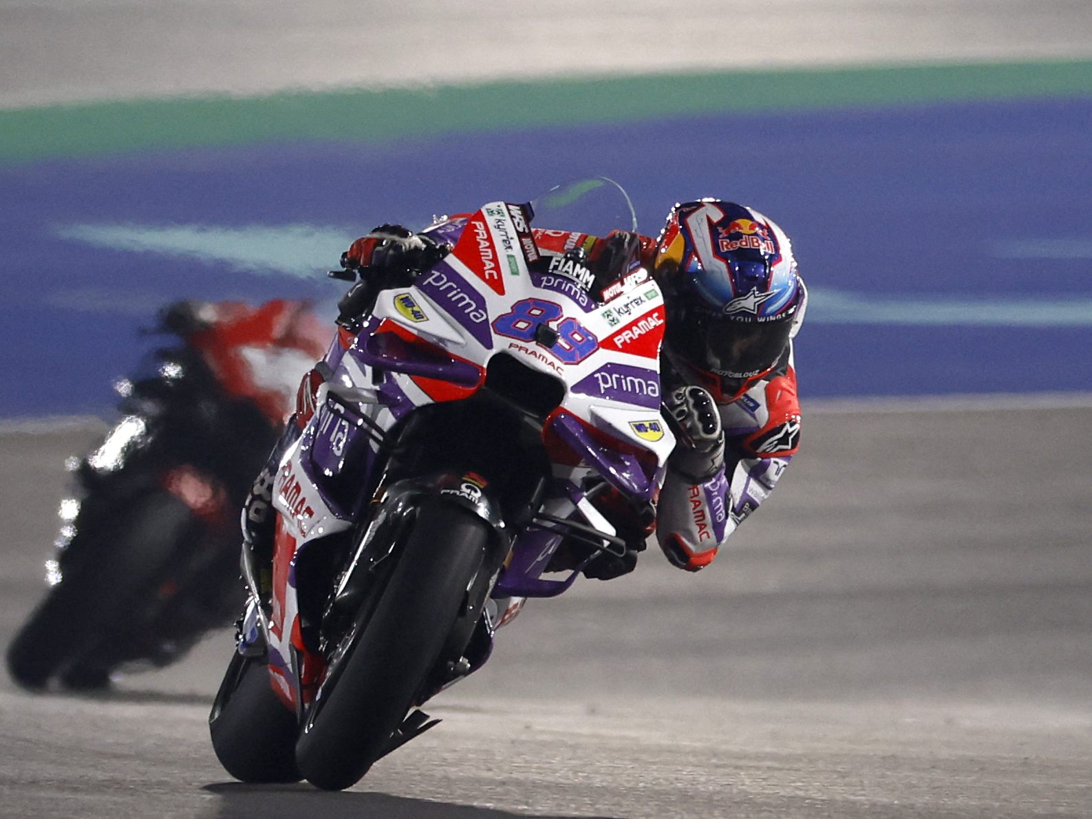 Jorge Martin (Bild) will in der WM-Wertung endlich Francesco Bagnaia überholen. Jorge Martin (Bild) will in der WM-Wertung endlich Francesco Bagnaia überholen.