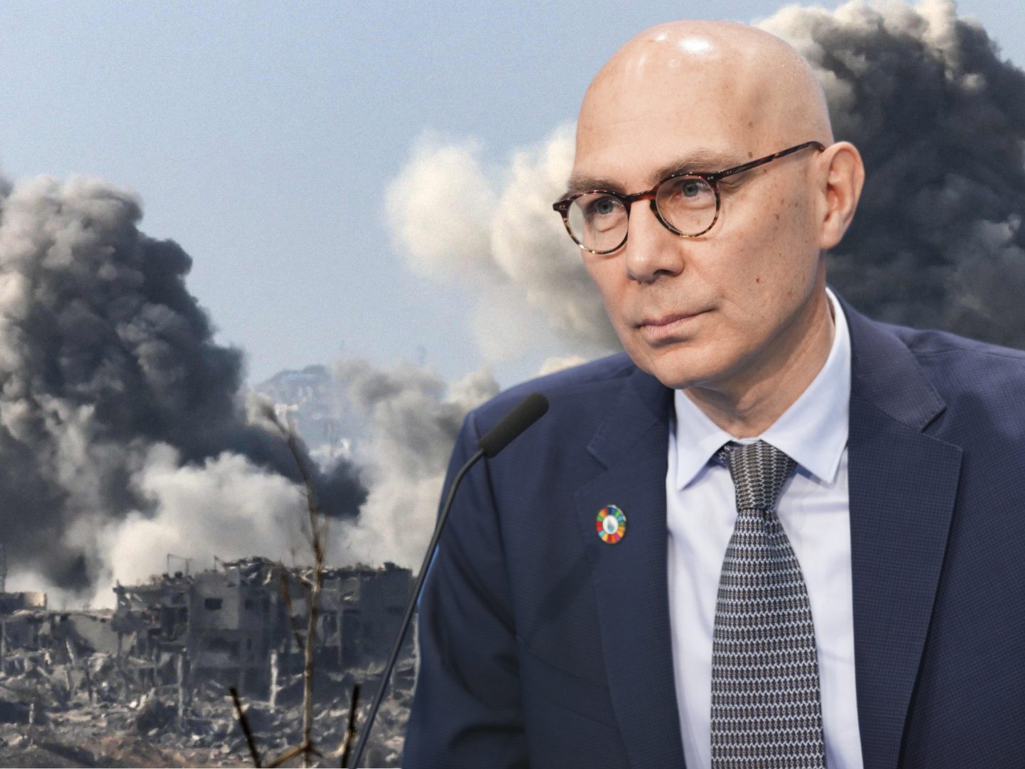 UNO-Hochkommissar Volker Türk sieht Kriegsverbrechen auf beiden Seiten.