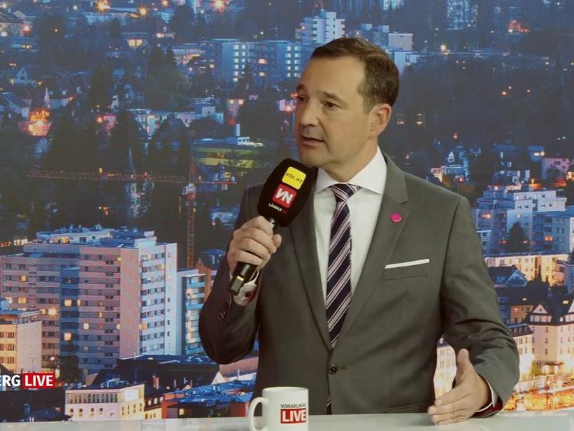 Gerald Loacker war am Donnerstag zu Gast in "Vorarlberg LIVE". Gerald Loacker war am Donnerstag zu Gast in "Vorarlberg LIVE".