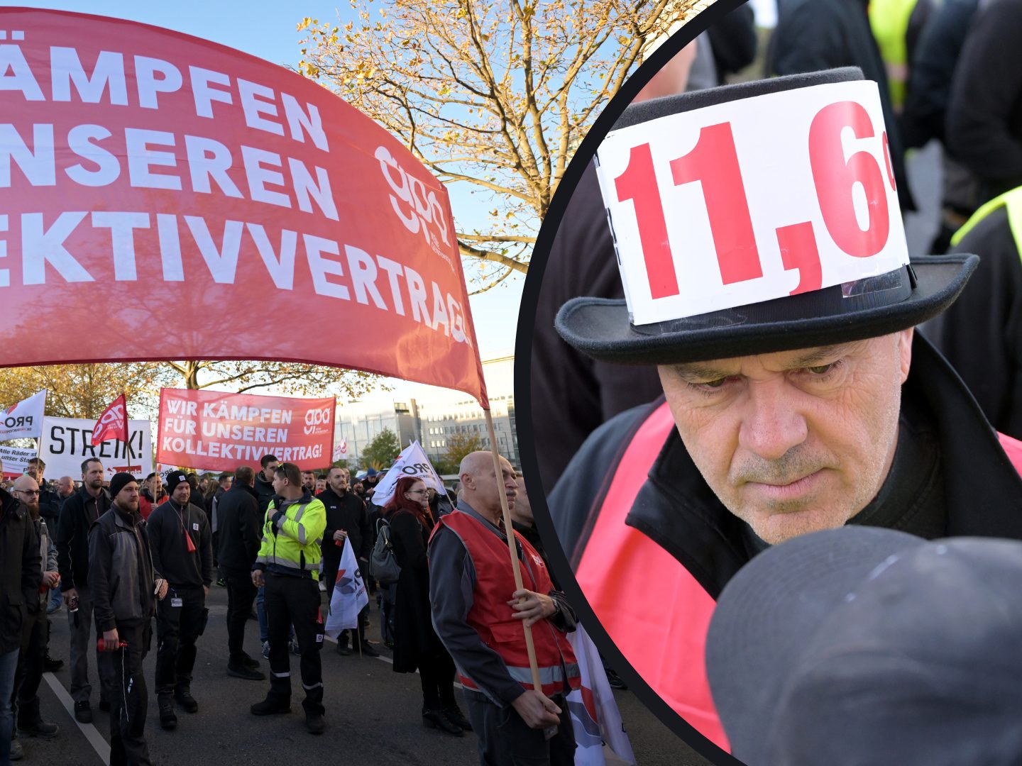 Sollte die Verhandlungsrunde am Montag nicht erfolgreich sein, könnte es erneut zu Streiks kommen. Sollte die Verhandlungsrunde am Montag nicht erfolgreich sein, könnte es erneut zu Streiks kommen.