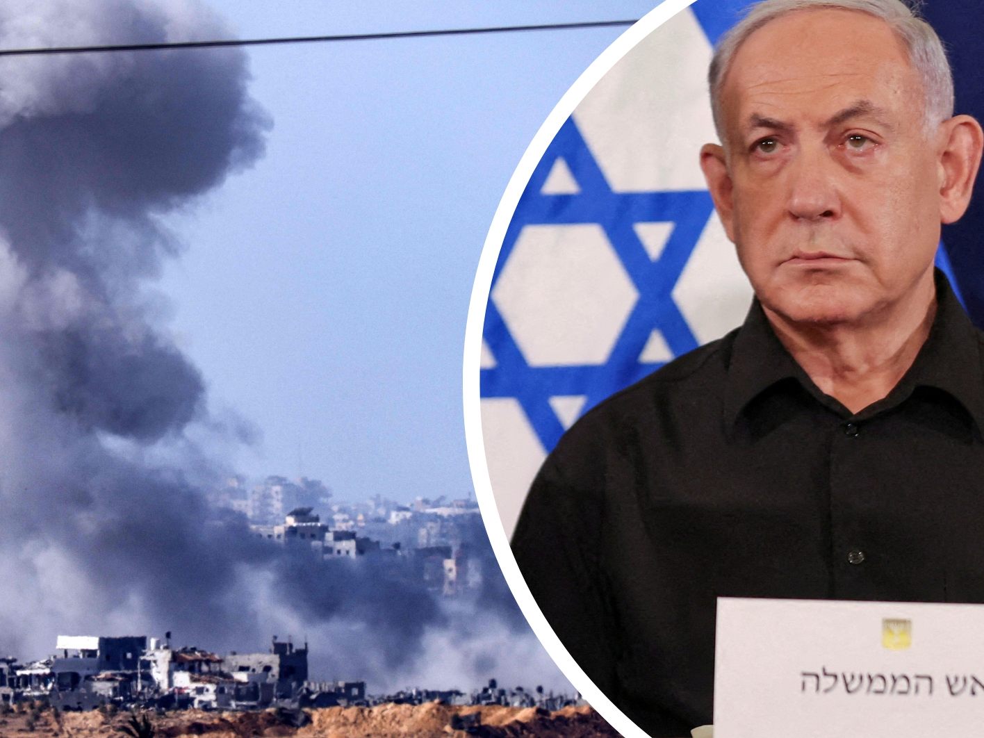 Israels Regierungschef Netanyahu will Gazastreifen nicht "erobern, regieren oder besetzen". Israels Regierungschef Netanyahu will Gazastreifen nicht "erobern, regieren oder besetzen".