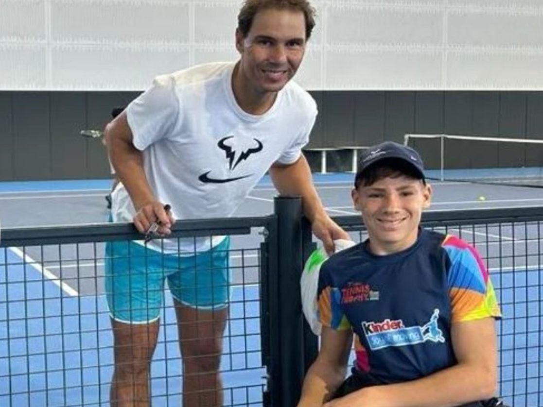 Tolle Trainingstage auf Mallorca und ein Treffen mit Rafael Nadal.