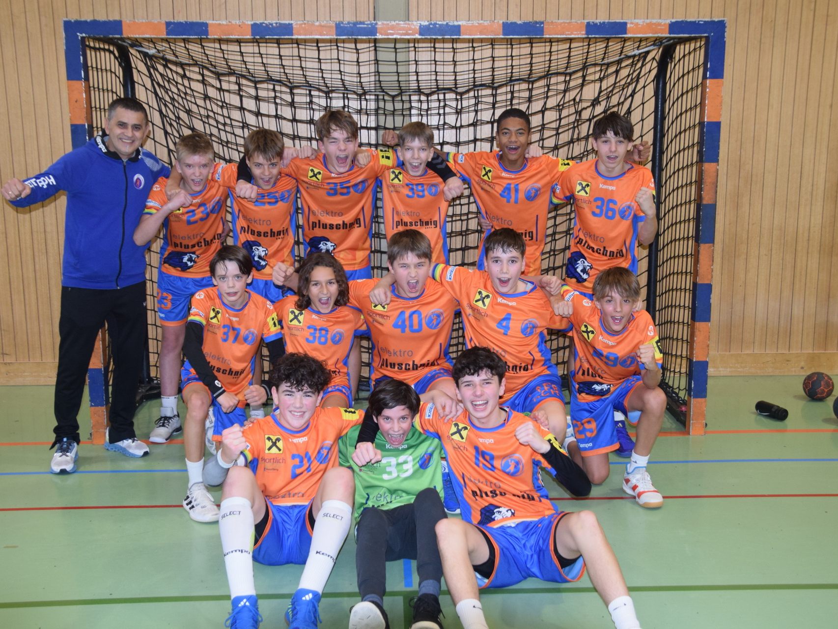 U14 Team HcB Lauterach