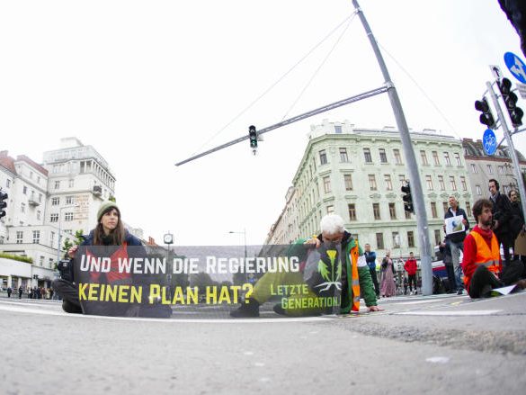 Teile der Führungsriege der "Letzten Generation" zog sich am Dienstag zurück.