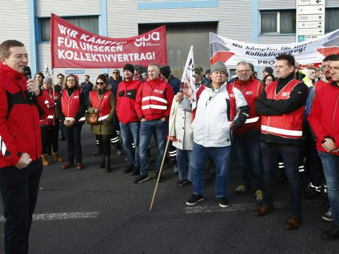 Am Donnerstag ist in rund 100 Betrieben der Metalltechnischenindustrie ein Streik geplant.