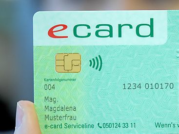 Die E-Card gilt bald nur mehr mit Foto. Die E-Card gilt bald nur mehr mit Foto.
