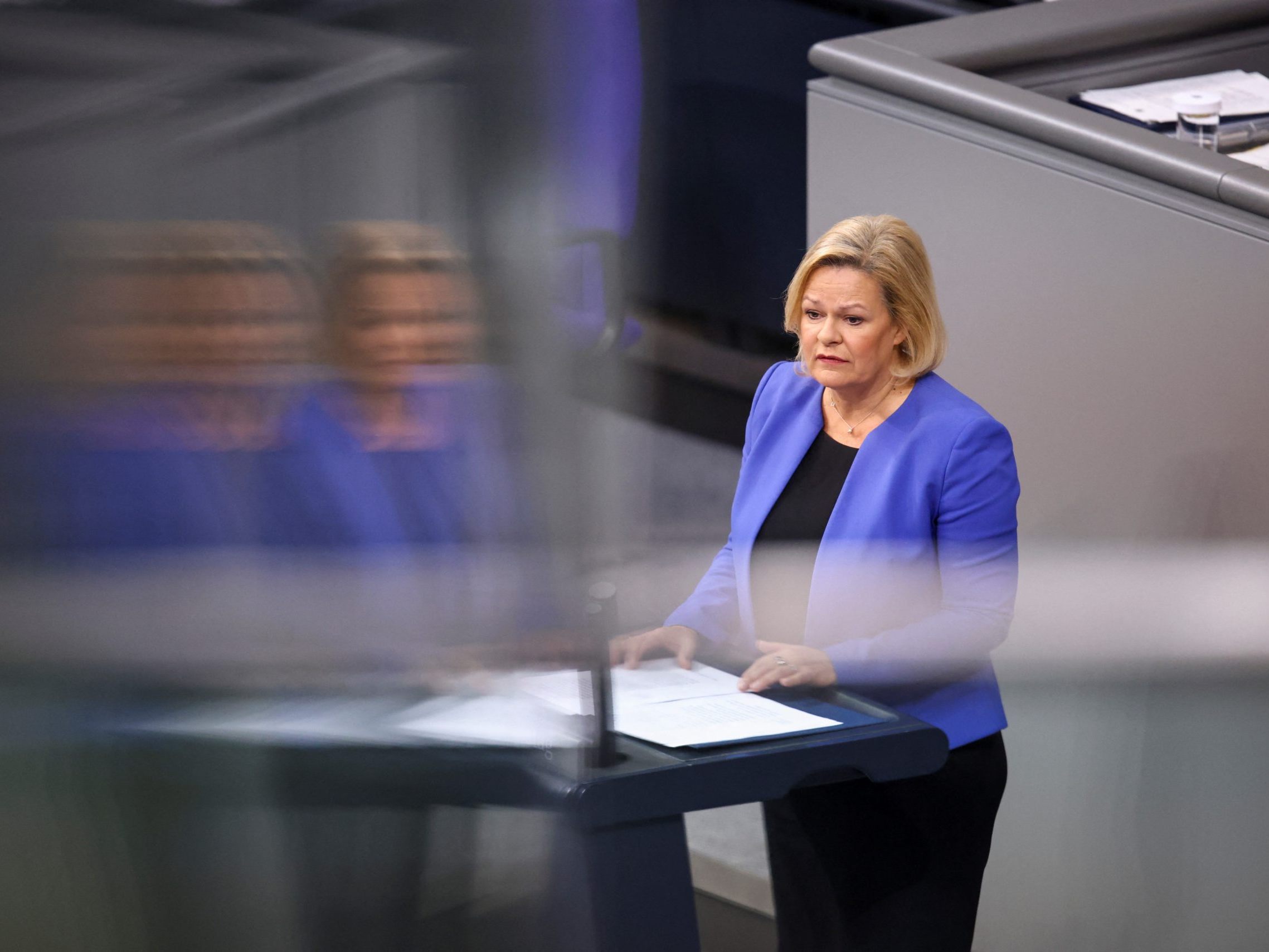 In der Frage der Grenzkontrollen sei sie "pragmatisch", betonte Deutschlands Innenministerin.