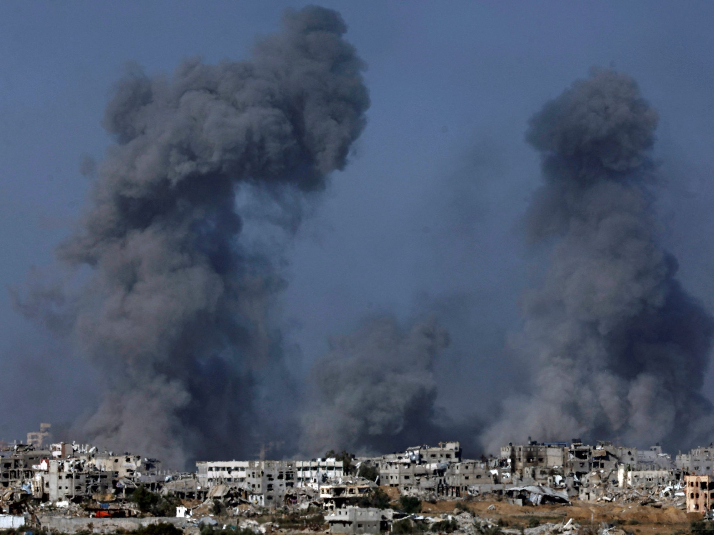 Die Angriffe in Gaza gehen weiter.