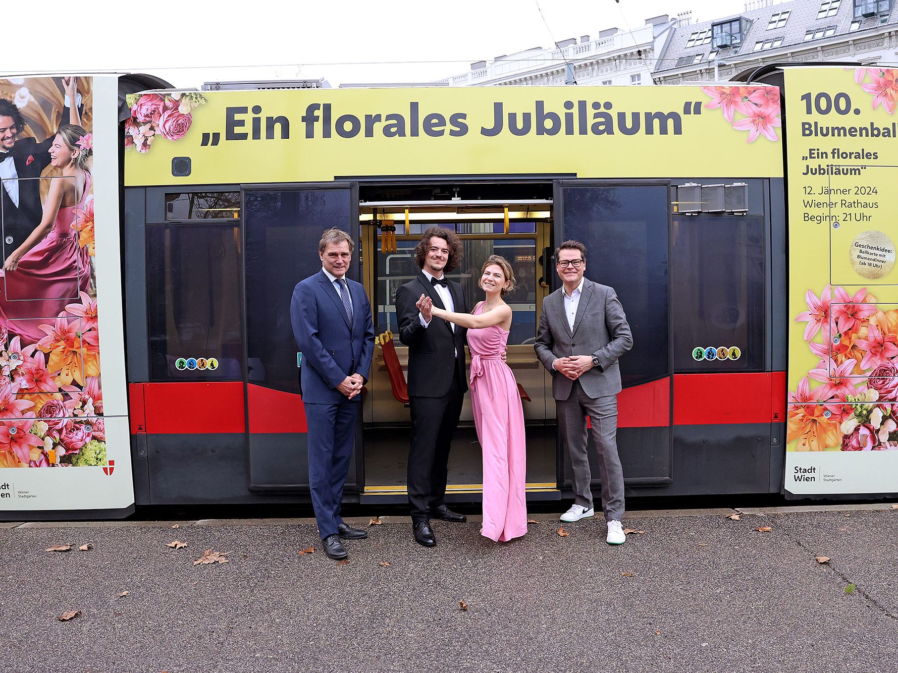 Der Blumenball der Wiener Stadtgärten findet am 12. Jänner statt.