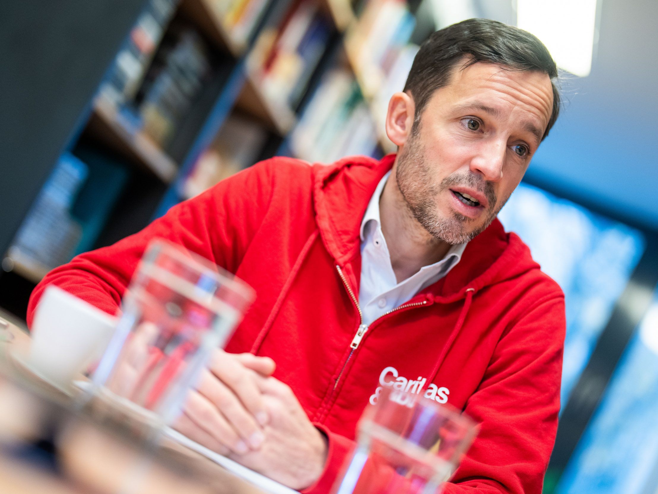 Angesichts der Kälte appelliert Caritas-Direktor Schwertner an die Wiener. Angesichts der Kälte appelliert Caritas-Direktor Schwertner an die Wiener.