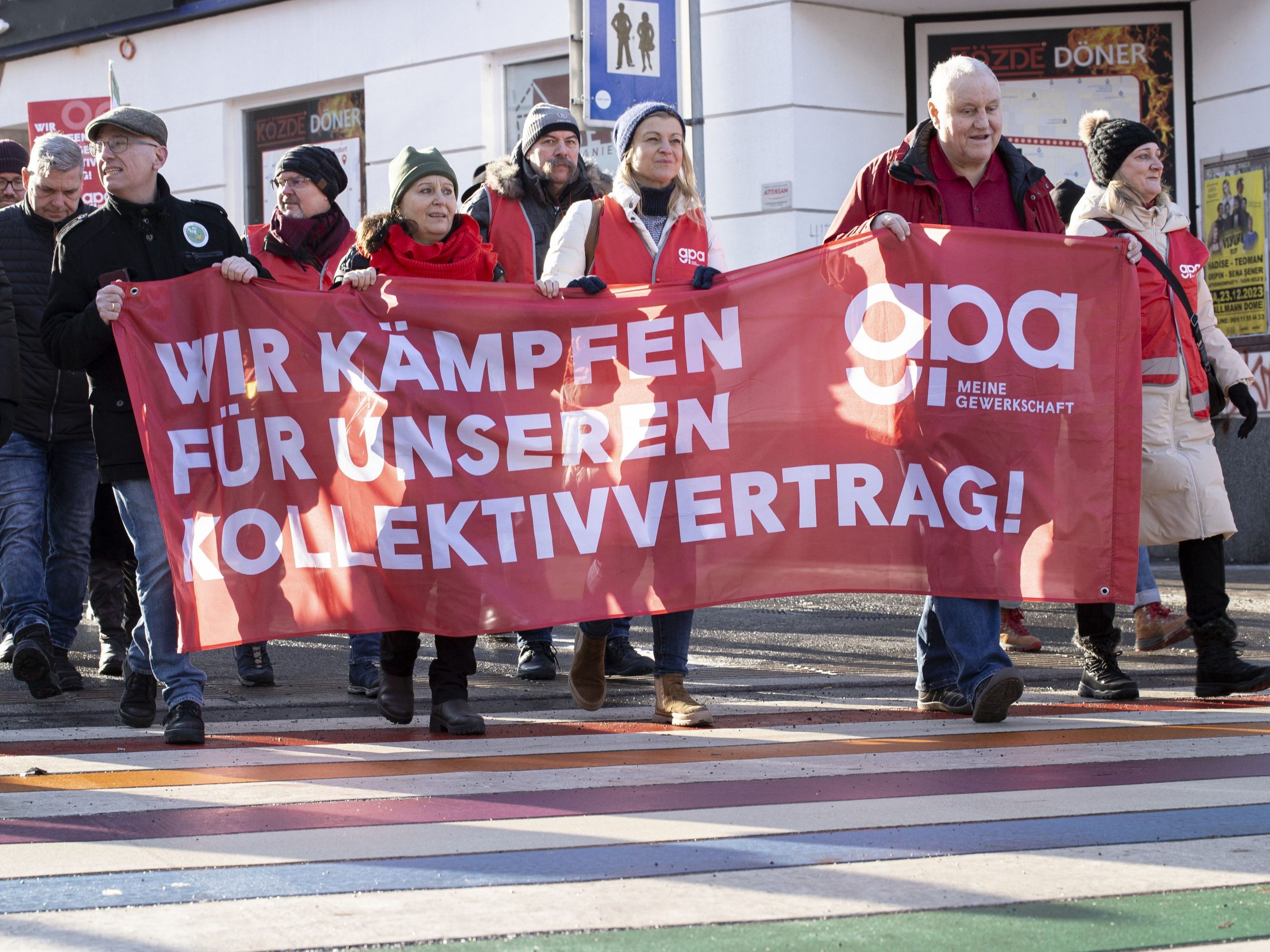 Im Handel ist wieder mit Streiks zu rechnen.