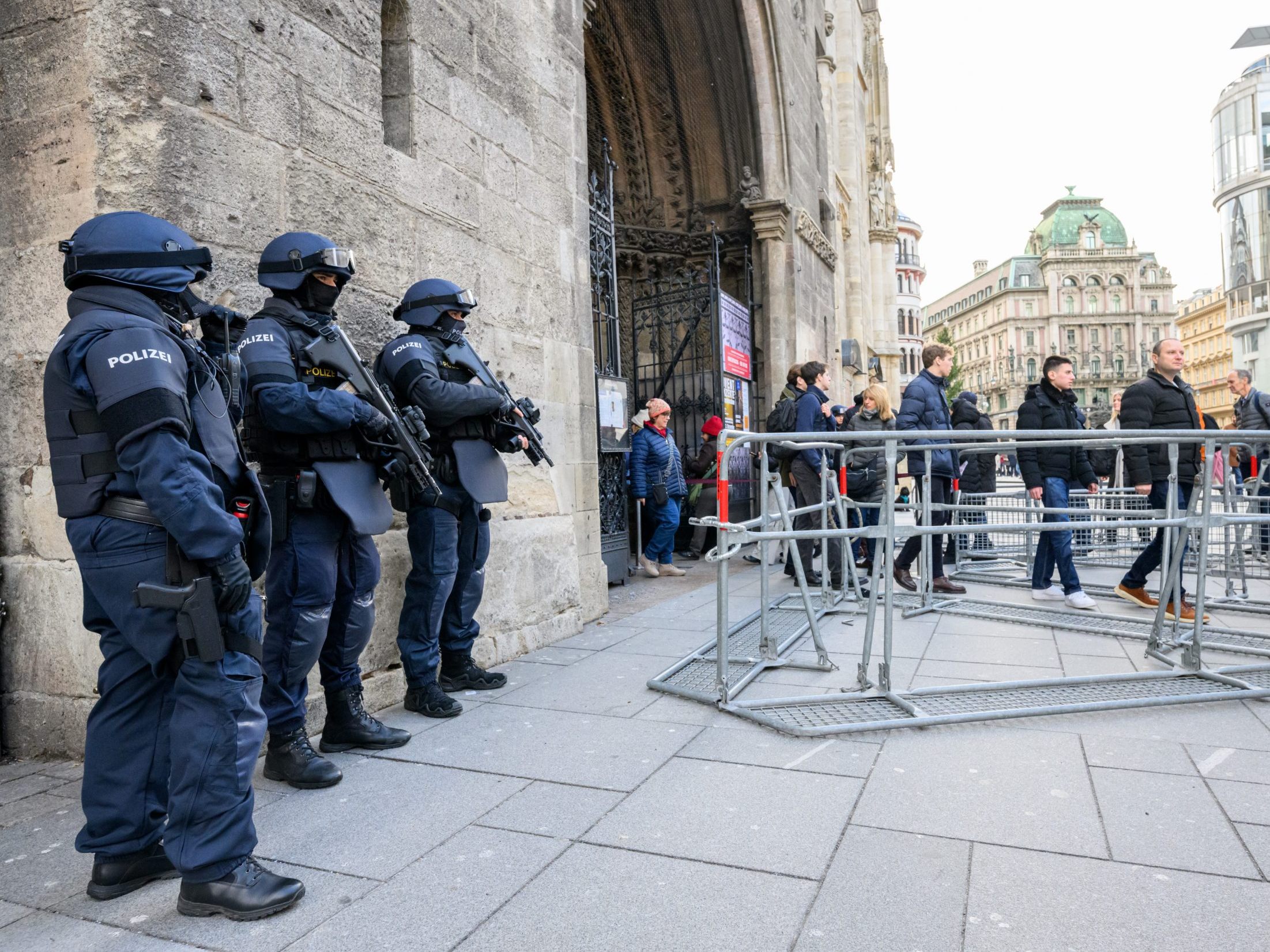 Zu Silvester wurden in Österreich die Sicherheitsmaßnahmen verstärkt.