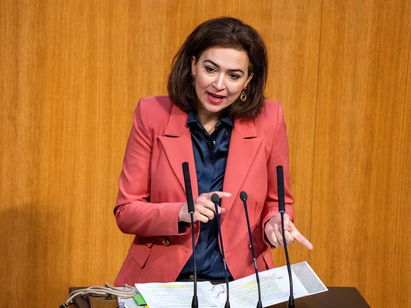 Im Bild: Justizministerin Zadic. Im Bild: Justizministerin Zadic.